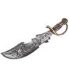 Halloween Pirate Plastic Sword Simulation Cosplay Prop Anime Exhibition Stage Performance Pretend Play Toy Knife