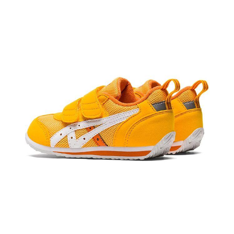 Asics Idaho Mini 4 Casual Comfortable Breathable Low Top Kids Running Shoes Kids Running Shoes Yellow White 1144A236-800