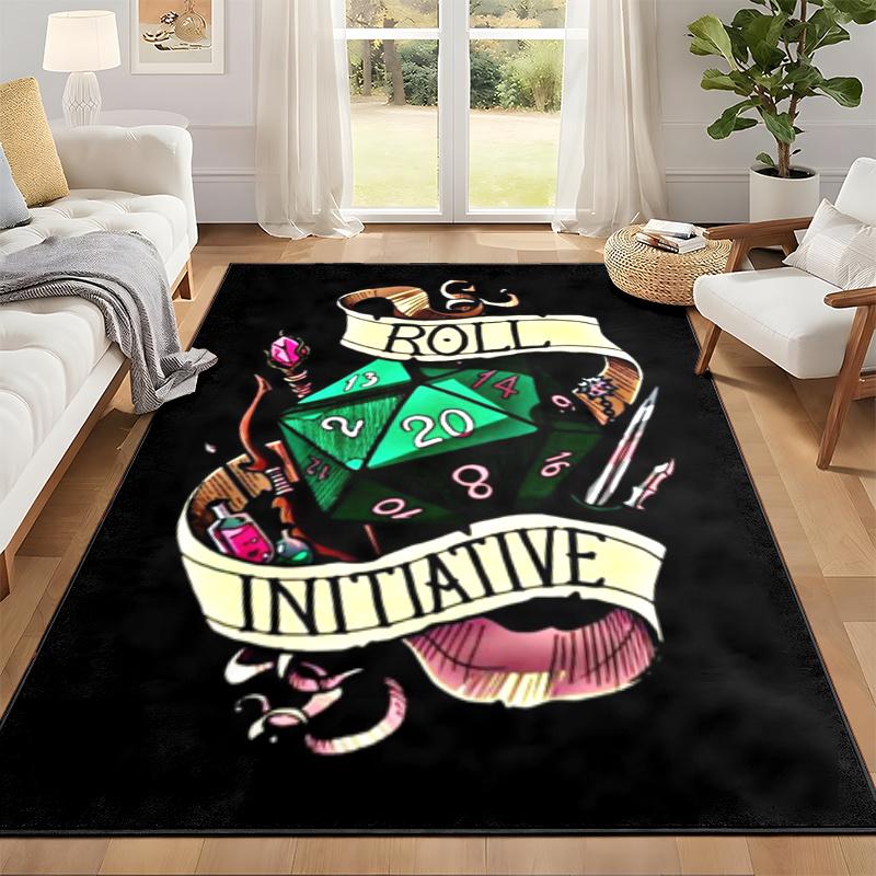 Let is roll Carpet Door Mat for Living Room or Bedroom Protective Mat Under Chair Office Decoration Christmas Gift Birthday Present
