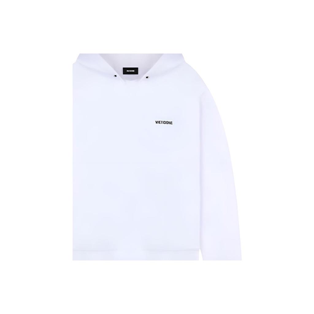 We11done Letter Logo Hoodie Unisex hoodies White WD-TP2-20-717-U-WH