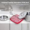 11 Pieces Toy Cookware Set with Storage Pouch Realistic for Daycare, Preschool