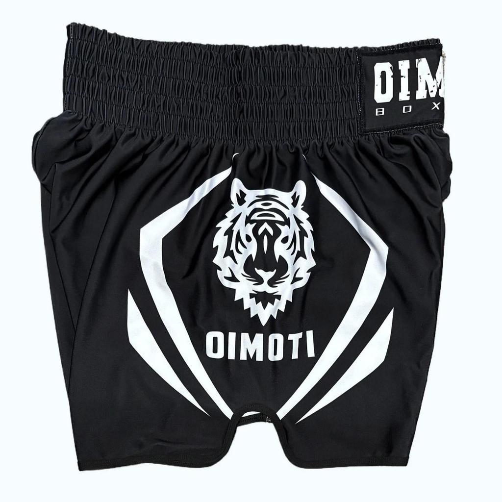 White Tiger Muay Thai Kickboxing Boxing MMA UFC Casual Shorts Gym Sport Unisex Men Women Workout Quick Dry Print Elastic High Waist Training