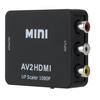 1080P RCA Kompositt CVBS AV til HDMI Video Lyd Konverterboks AV2HDMI Adapter