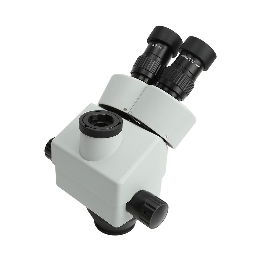 Cap Microscop Stereo Zoom 3.5X45X cu Obiectiv 0.5X+0.5X Cap Microscop Trinocular