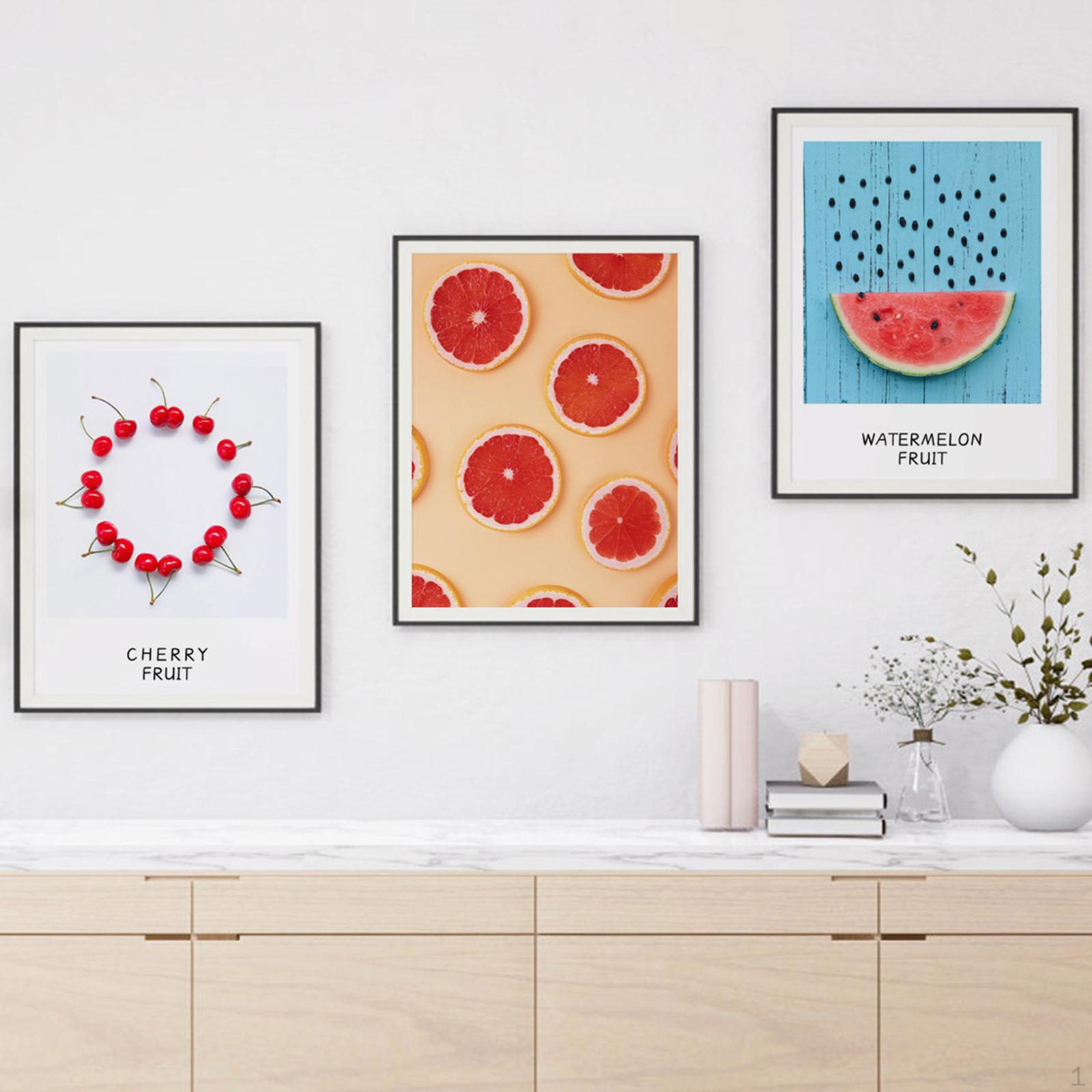 Pinting Wll rts No Printing Decortion for Home 3 Pieces