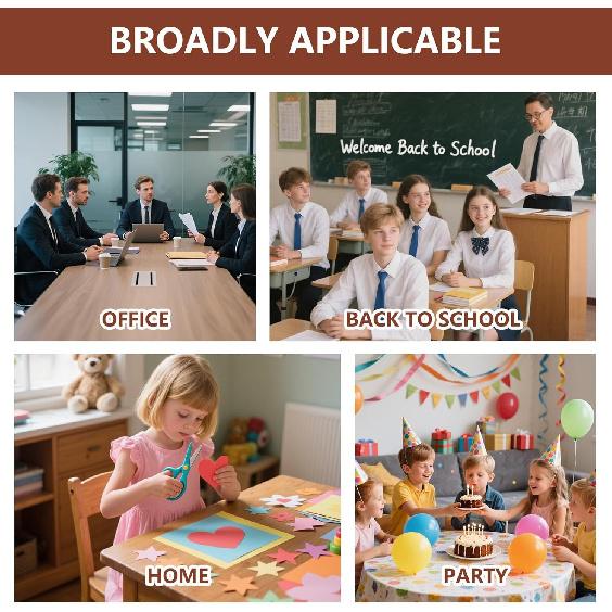 400PCS Rose Gold Paper Clips, Cute Decorative Mini Heart Shaped Paper Clips