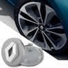 56/60mm 4pcs 3D Car Accessories Car Wheel Center Hub Cap Auto Emblem Wheel Hub Caps For Renault Talisman Clio 4 Megane 2 Fluence