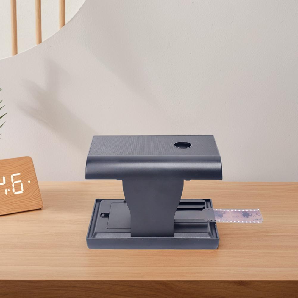 Slides and Negatives Film Scanner with LED Backlight Digital Photo Converter Support Editing & Sharing for Old Film To JPEG