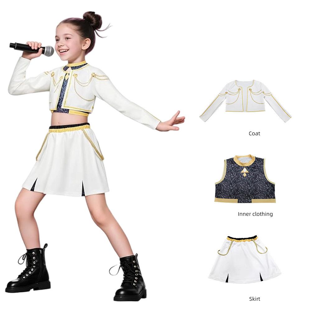 Anime TV Movie Costume Set With Wig Echo Character Polyester Halloween Carnival Easter Stage Performance Outfit