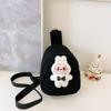 Single Shoulder Rabbit Crossbody Bag For Kids Lightweight Cartoon Gift