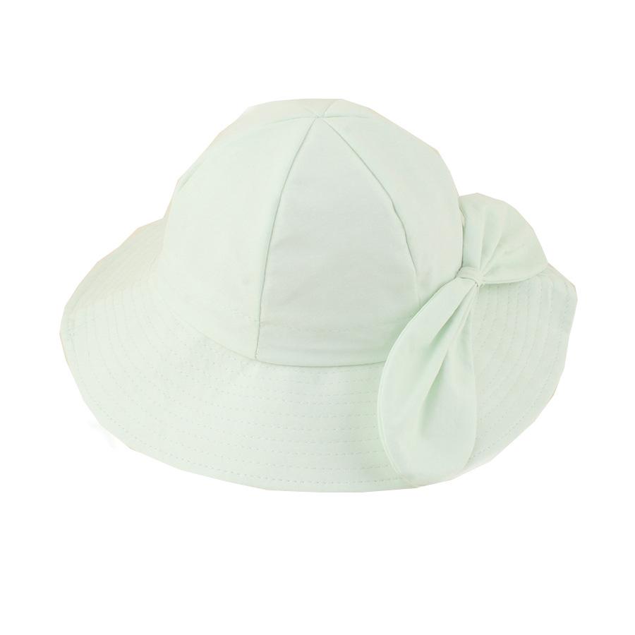 2026 New Arrival Kids' Quick-Dry Wide Brim Bucket Hat with Bow - Cute Sun Protection for Girls