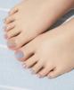 Mirror Dream Pastel Stick-on Gel Pedicure