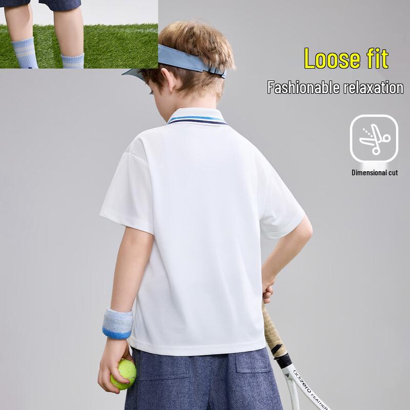 ASK JUNIOR Boys' Summer Short Sleeve Polo Shirt