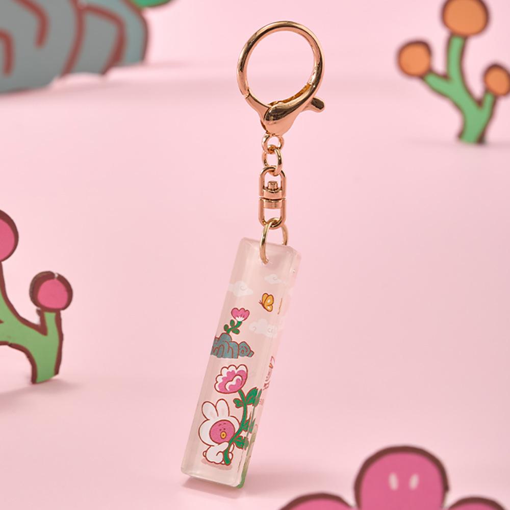 BT21 TATA K-Rabbit Stick Acrylic Keyring Charm