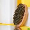 Natural Boar Bristle Beard Brush For Men Wood Face Massage That Works Wonders To Comb Beard And Mustache