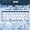 LOFREE Transparent 1% Dual-Mode Wireless Mechanical Keyboard