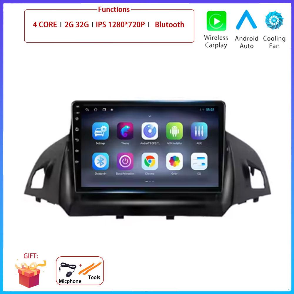 

Для FORD C-MAX KUGA 2 ESCAPE 3 2012 - 2019 Автомобильный Android Carplay Auto Радио Навигация GPS Мультимедиа Видео 4G AMI Android Auto