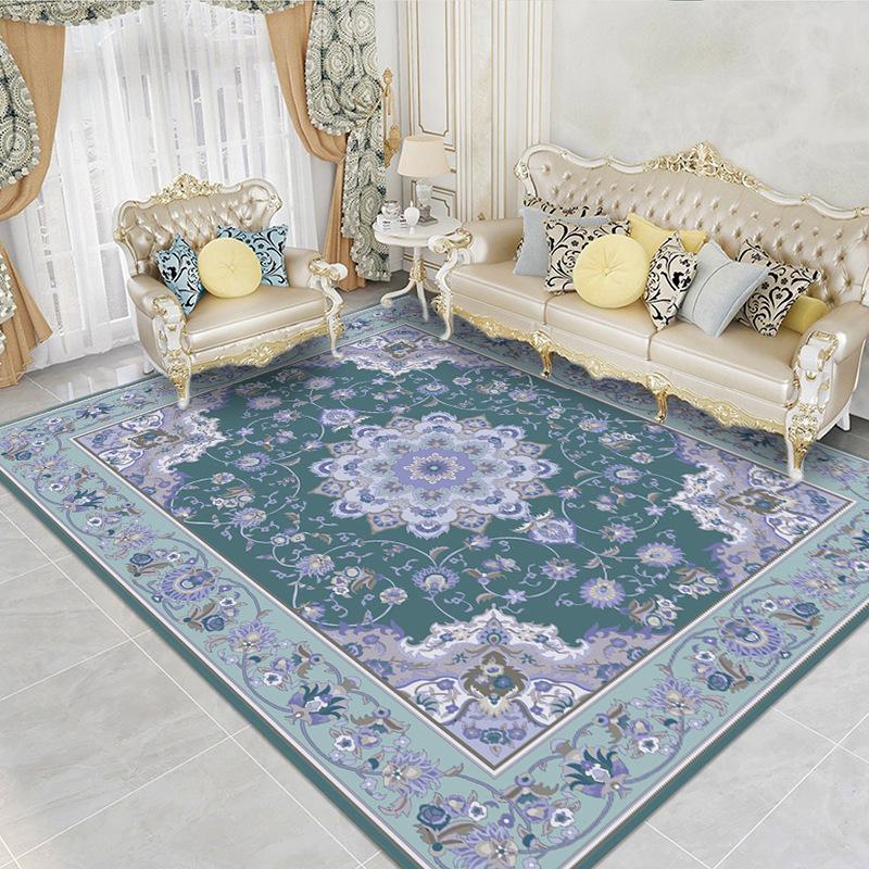 Home Bohemian Retro Indický etnický styl Dveře do ložnice Obývací pokoj Kuchyně Koupelna Podložka Koberec Tapetes De Sala Tapis Salon