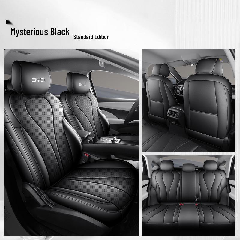 Pernițe pentru scaune auto din piele integrală, pentru toate anotimpurile, pentru BYD Seal 05DM-i - Potrivire universală pentru cinci locuri