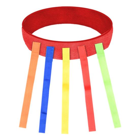 1 Set Sticky Tail Weste Spielzeug, gute Haftung, Anpassung der Dichtheit, reißfest, Unterhaltung, Fangschwanz, Spiel, Trainingsausrüstung für den Außenbereich