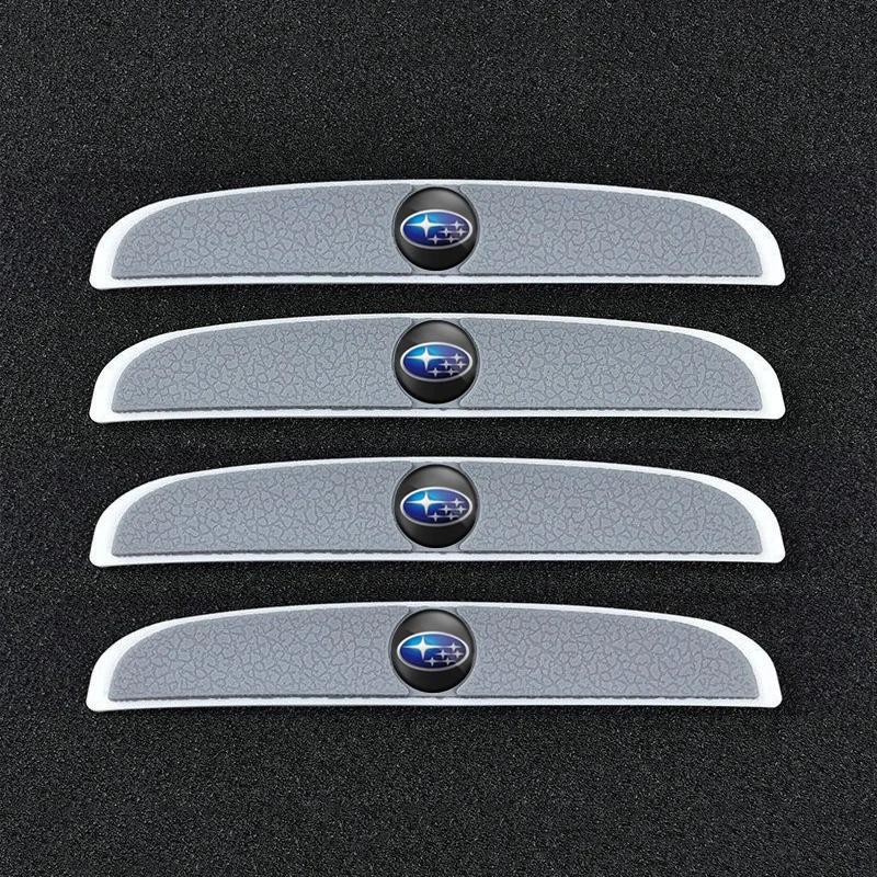 For Subaru Forester XV Tribeca Outback Impreza Legacy WRX BRZ Guards Car Door Anti-collision Bumper Strip Side Protector Cover ef4