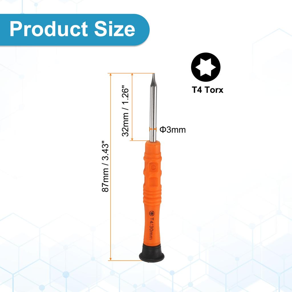 2/5/10pcs PH1.2-PH2 SL1.5 SL2 Mini Torx Phillips Y Type Five Star Head Slotted Screwdriver 3mm Shank Small Appliances Repairs
