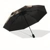 Yin Yang Lions: A Symbolic Fusion of Strength and HarmonyUmbrella, Portable 3-Fold Compact Umbrella for Men & Women Gift