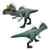 Mattel Jurassic World and Roaring Cryolophosaurus Dinosaur Figure for Kids 31cm in Length Ages 4 and Up Green JKL80 Light-Up - Approx. - - -