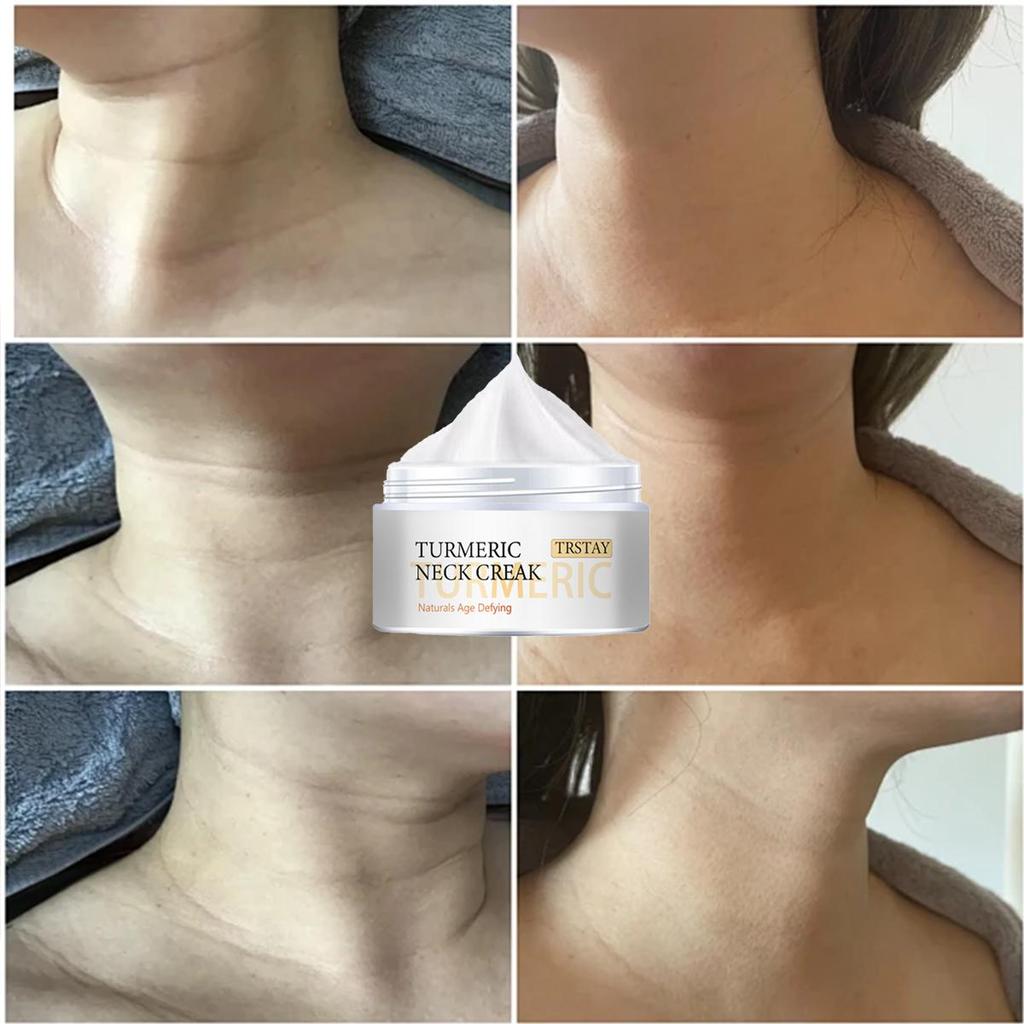 Crema antirughe Rassodante Lifting Viso Collo Anti-età Rimuovere le linee sottili Notte Giorno Idratante Sbiancamento Cura della pelle
