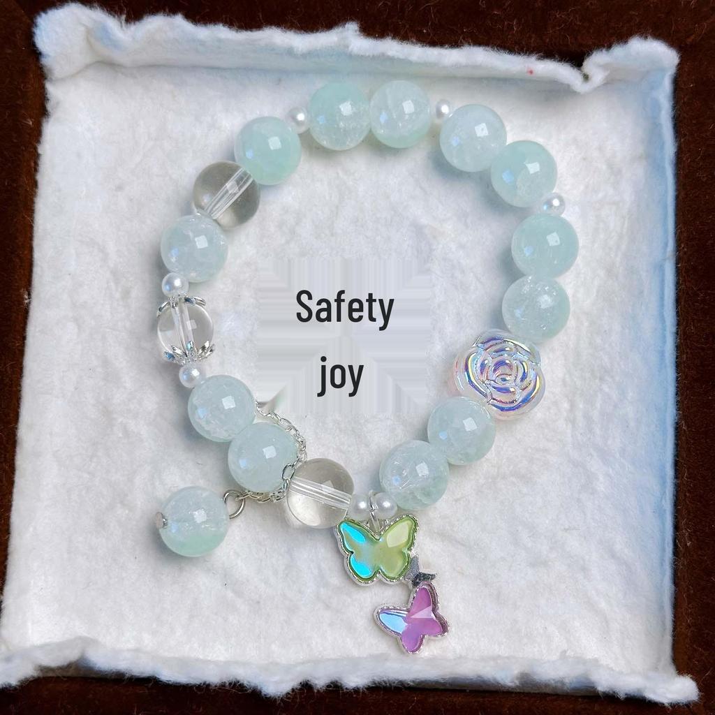 Colorful Imitation Crystal Beaded Bracelet for Women - Best Friend Birthday Gift and Cultural Creative Ornament