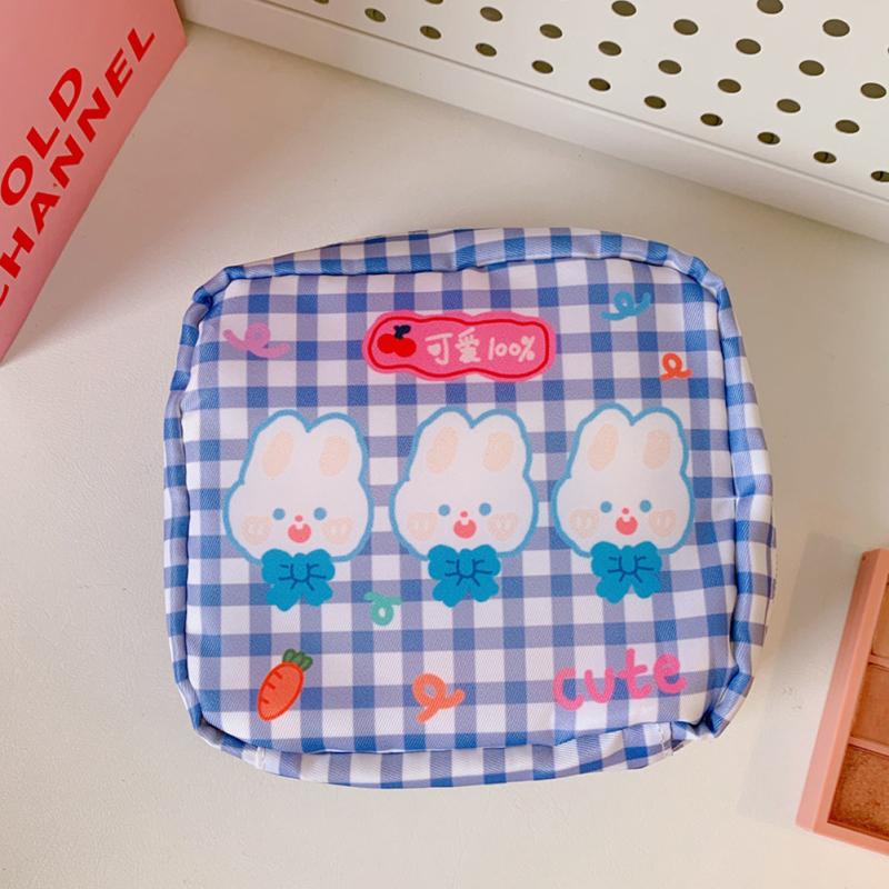 Girls Sanitary Napkin Storage Bag Portable Large-capacity Key Headphone Carrying Bag Coin Purse