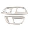For Toyota Highlander XU70 2024 Car Interior Part Refit Styling Seat Adjustment Switch Panel Stainless Steel Sticker