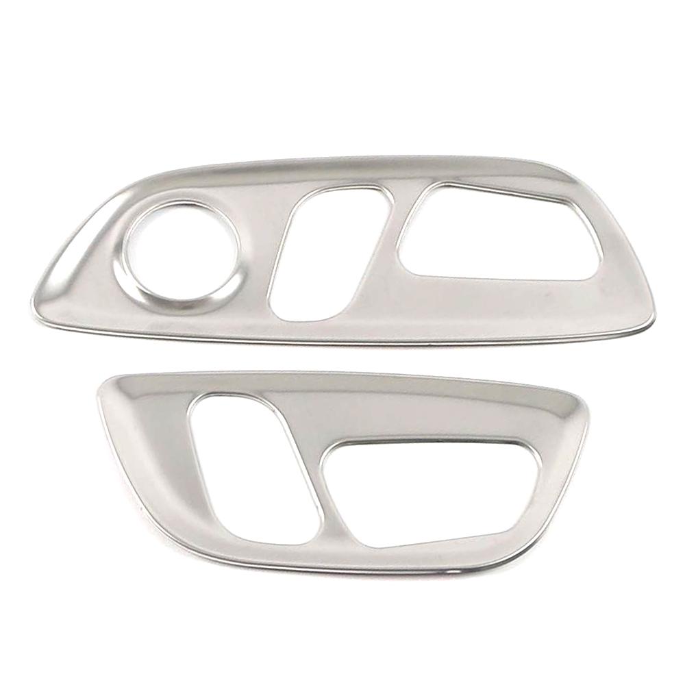 For Toyota Highlander XU70 2024 Car Interior Part Refit Styling Seat Adjustment Switch Panel Stainless Steel Sticker