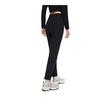 Anta Casual Simple Solid Color Straight Leg Knitted Sports Pants Women Bottoms Black 162440502-2