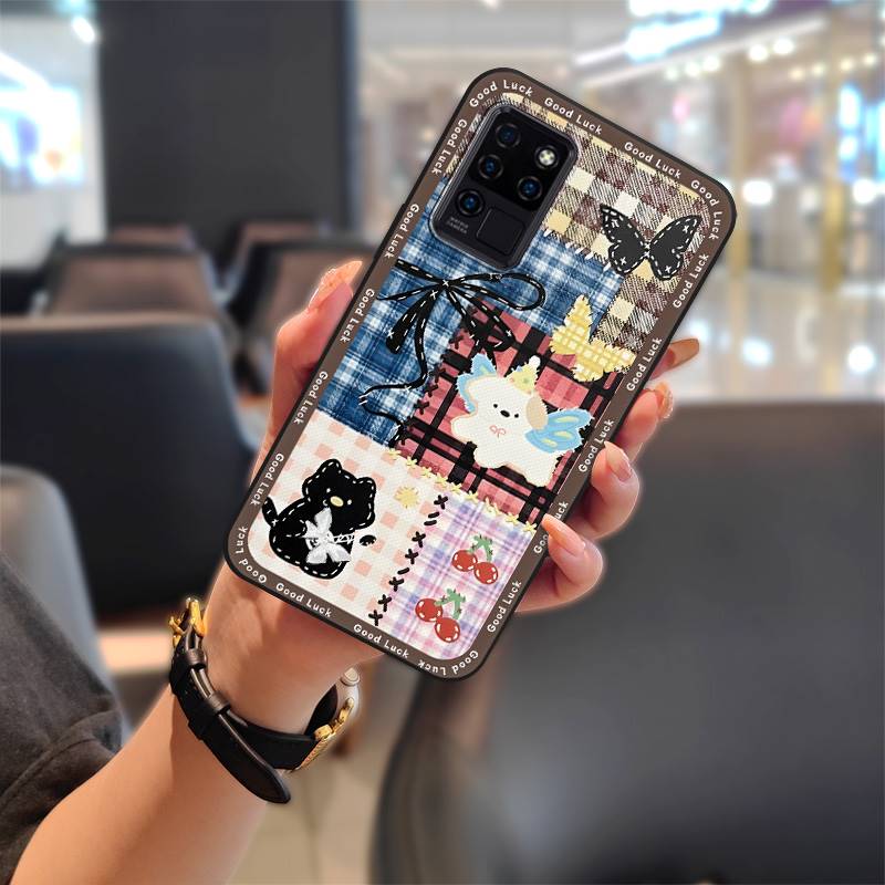 Waterproof Back Cover Phone Case For Oukitel C21 Soft Case Graffiti Cartoon Durable Shockproof TPU Phone Pouch Cute