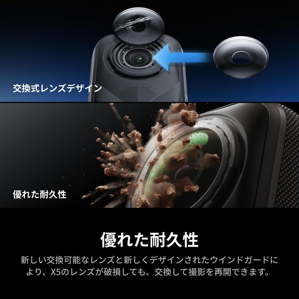 Insta360 X5 Virtual Tour Kit Waterproof 8K Panoramic High Invisible Selfie Stick Robust and Interchangeable 3 Hours Battery Wind Image Triple AI Chip