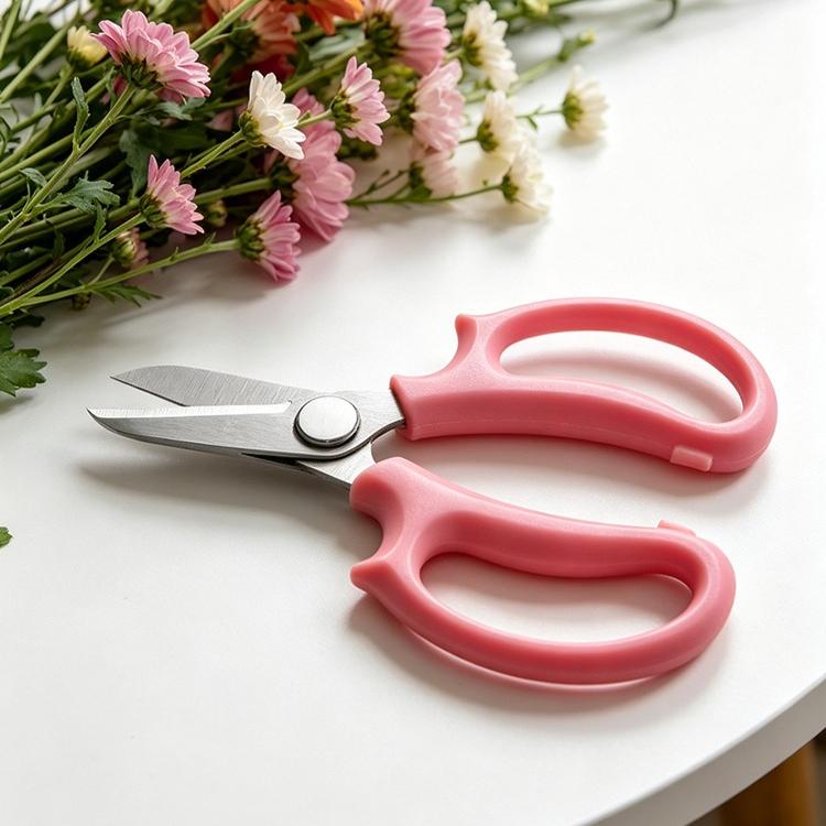 Professional Floral Shears Sharp Flower Trimming Scissors for Garden Bouquet Cutting