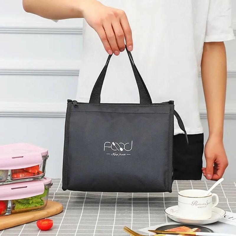 Waterproof Storage Bag Picnic Breakfast Organizer Cooler Lunch Bag Lunch Box Insulated Thermal