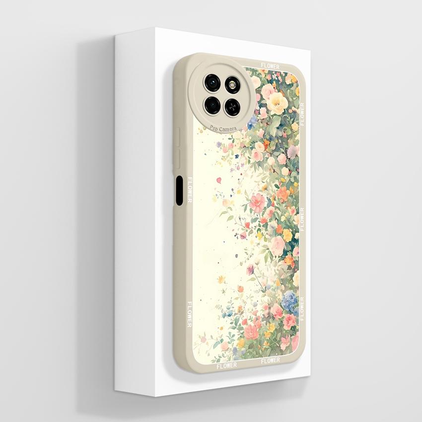 Für itel S23 S24 S25 P55 P65 A70 A80 Liebliches Katzen Handyhülle Kameraschutz Flüssigsilikon Hohe Qualität Anti-Fingerabdruck Hülle Für itel Bumper Capa