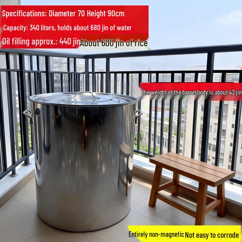 Heavy-Duty Stainless Steel Stockpot with Lid
