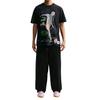 Nike Sportswear T Shirts Men's Black Crew Neck Moderate IR5749-010