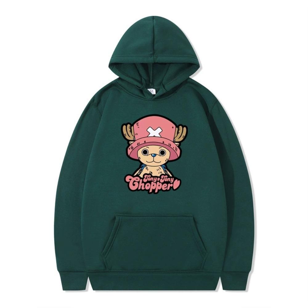 Fashion for Fans of ONE PIECE Anime Tony Tony Chopper Printed Sweatshirt Outdoor Sport Cosplay Pullovers Hoodie Cosplay Costume