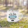 Miglior Madrina Padrino Del Mondo Stampa Tazza Smaltata Amico Tazza da Caffè Campeggio Tazze Migliore Idea Regalo per Madrina Padrini