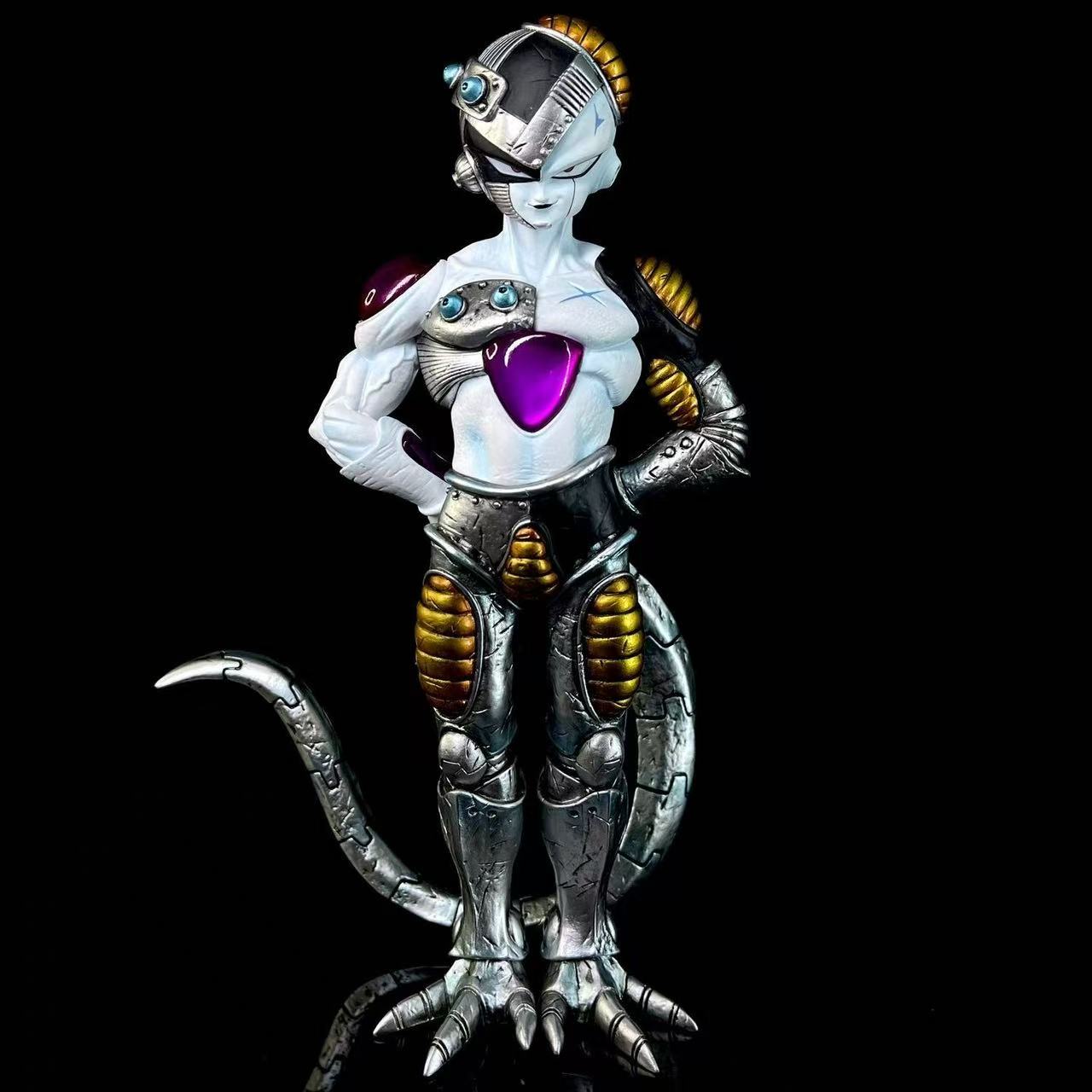 Toys Model 21cm/8.27inch Anime Dragon Ball Mecha Freeza Figure Frieza Action Figures Freezer Statue Collection Gifts