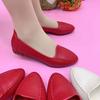 Real Soft Leather Flat-soled Single Shoes Children 2025 Spring and Autumn New Oxford Soft-soled Mother Shoes Non-slip Daily Leisure