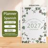 2027 English A5 Daily Planner with Custom Logo