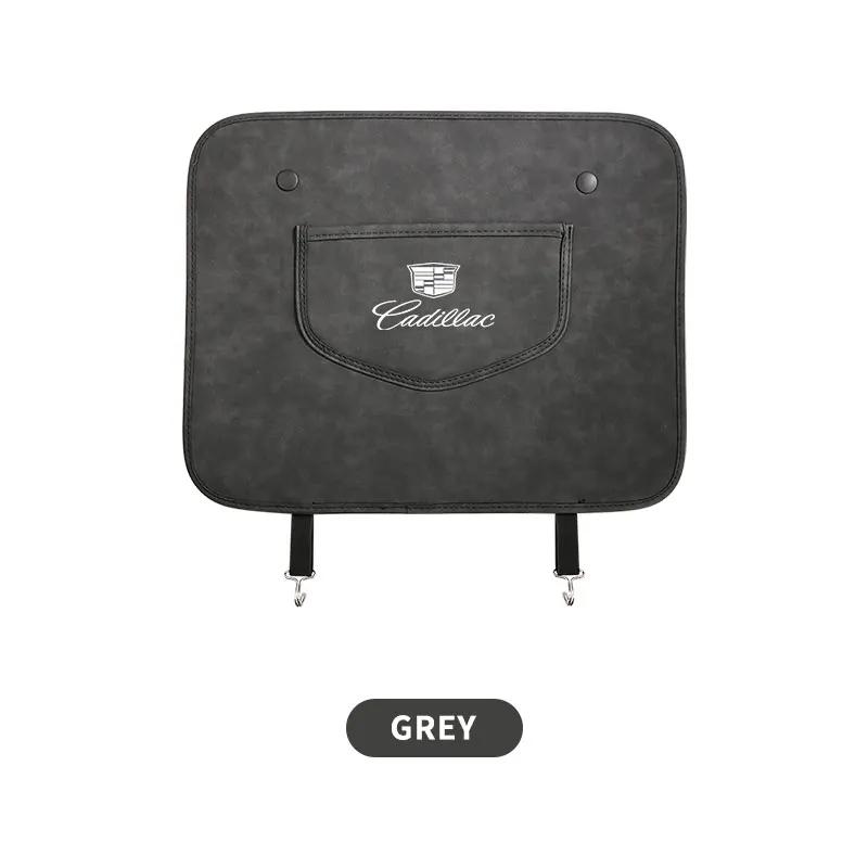 Car Seat Back Anti Kick Protector Mat Prevent Dirty Pad For Cadillac Logo Escalade CTS ATS SRX XTS XT5 STS CT5 CT6 BLS XLR