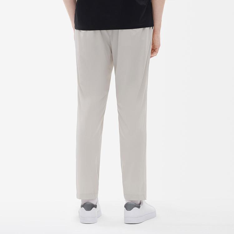 New FILA Knitted Sweatpants Men's Hyacinth Bean Gray F11M232802F-BG