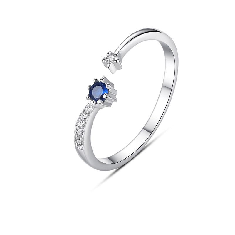 Кольцо Звезда Луна Открытое Регулируемое Простое Комбинация для Девушки Кольцо Женское Литературное Кольцо на Указательный Палец Звезда Луна Opening Adjustable