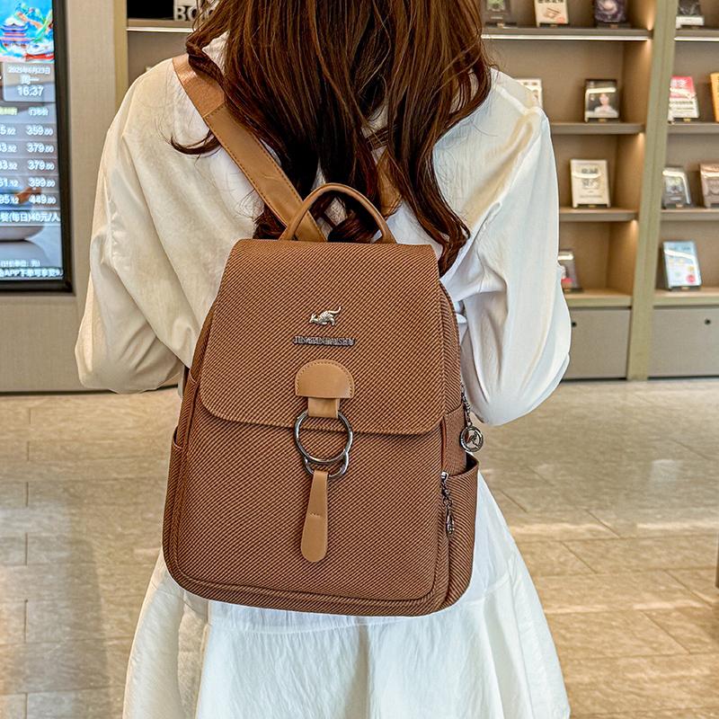 Women's Large Capacity Backpack Retro Commuter Lightweight Backpack
